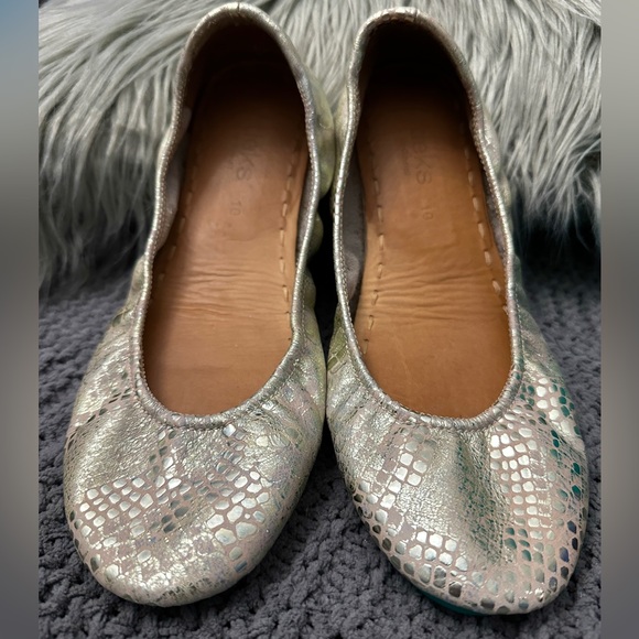 Tieks Romantic Blush Leather Ballet Flats - Size 10 - EXCEPTIONAL CONDITION - Picture 6 of 8